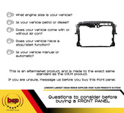 BMW MINI R56 2006-2010 FRONT PANEL COOPER & ONE MODELS ONLY